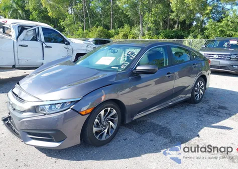 2016 Honda Civic Ex из США, поврежденный, VIN 19XFC2F75GE003916